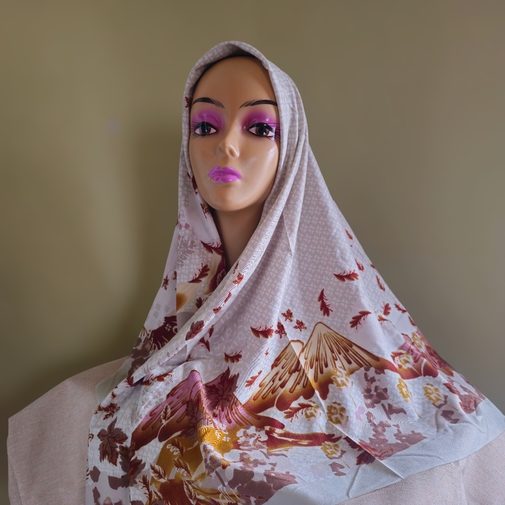 Elegant Floral Scarf